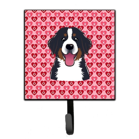 Carolines Treasures Bernese Mountain Dog Hearts Leash or Key Holder BB5307SH4